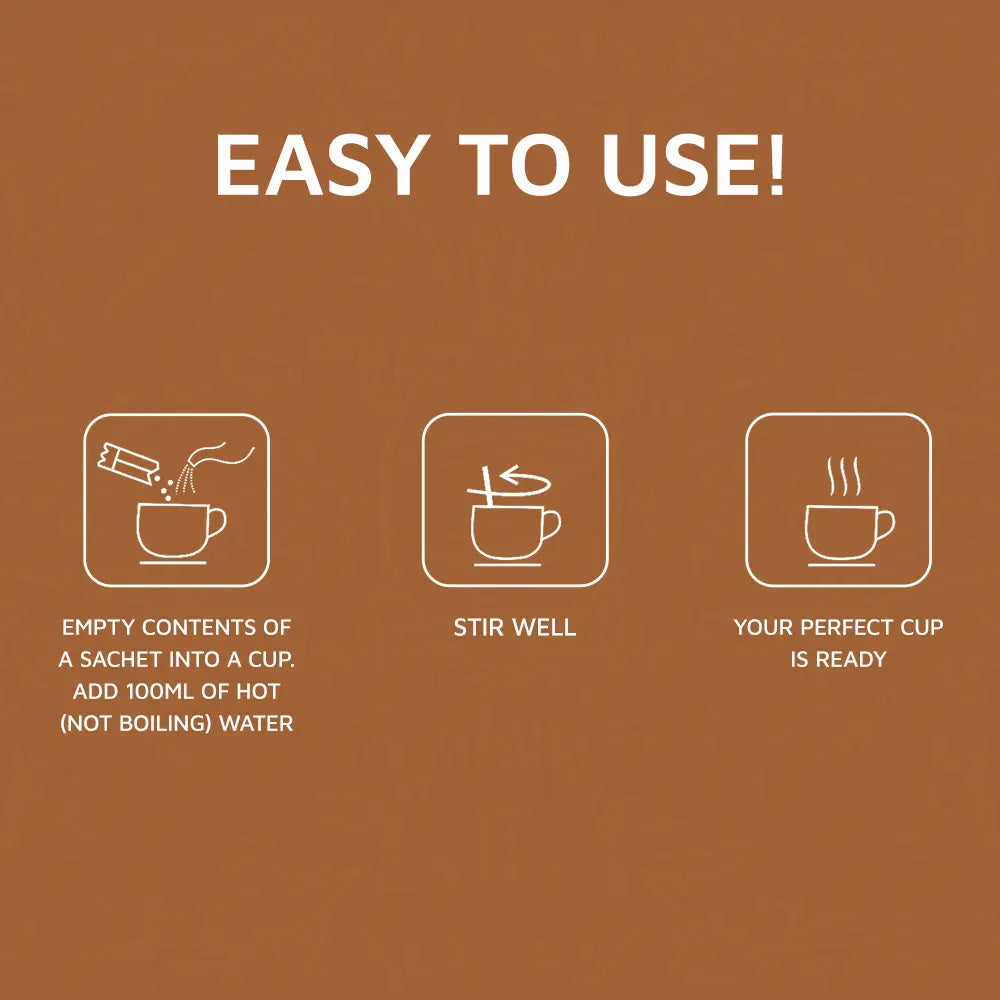 ATLANTIS INSTACUP 3-IN-1 Coffee Premix Single Serve Sachets Pack view 8